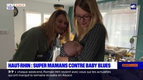 Haut-Rhin: l'association "Super mamans" aident contre le baby blues 