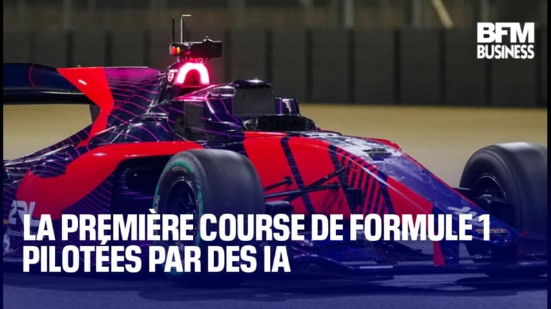 La première course de Formule 1 pilotées par des IA
