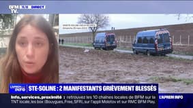 Sainte-Soline: Léna Lazare, organisatrice de la manifestation affirme que leurs équipes médicales étaient "surchargées" 