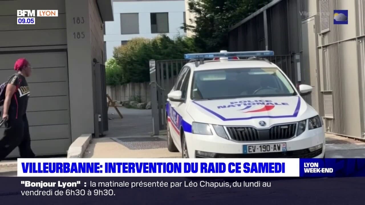 Villeurbanne Intervention Du Raid Pour Un Homme Retranché à Son Domicile Qui Menaçait De Faire