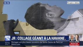 Les images du nouveau collage de JR à Cuba