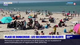 Dunkerque: vigilance accrue des secouristes en raison de la forte affluence