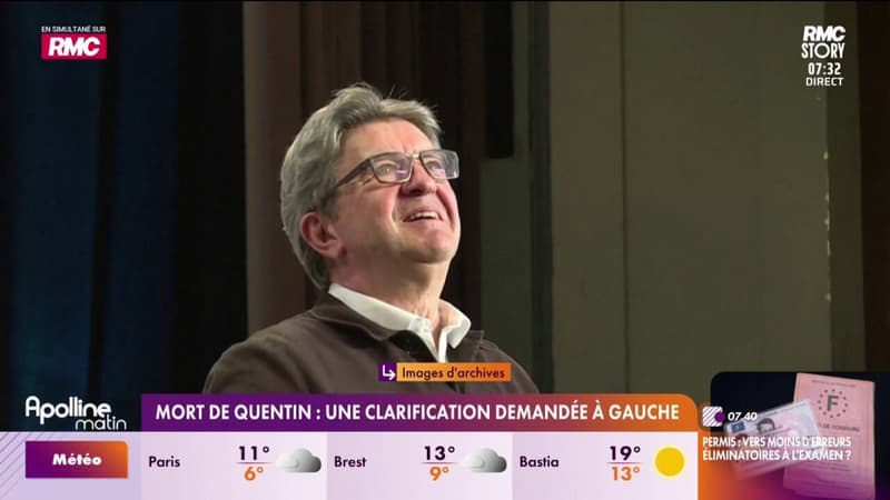 Mort de Quentin Deranque : 76% des Français veulent que le PS rompe avec LFI