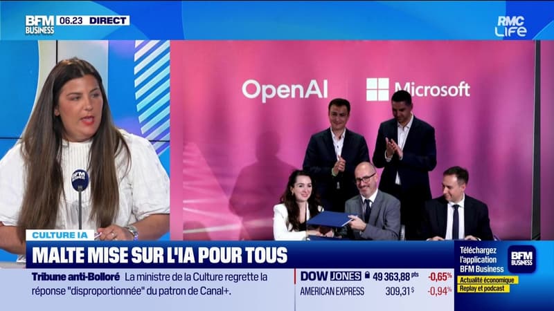 Culture IA : Malte mise sur l'IA pour tous, par Léa Benaim - 20/05