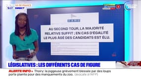 Législatives: les différents cas de figure à l'issue du premier tour
