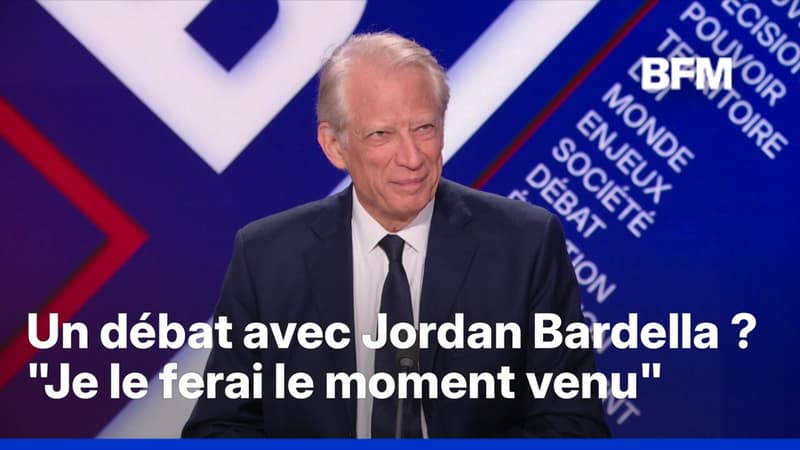 Dominique de Villepin accuse Jordan Bardella de "faire le je