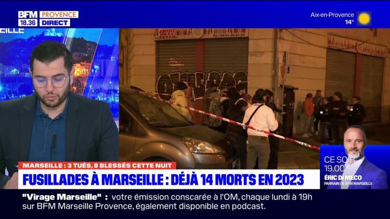 Fusillades à Marseille: 14 morts depuis le début de l'année