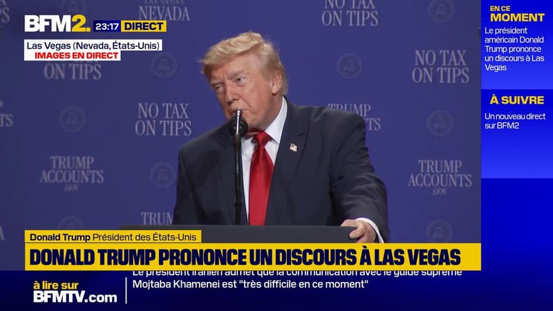 "Nous avions les prix les plus élevés au monde, et maintenant nous avons les prix les plus bas", déclare Donald Trump