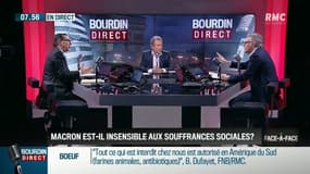 "Brunet & Neumann": Macron est-il insensible aux souffrances sociales?"