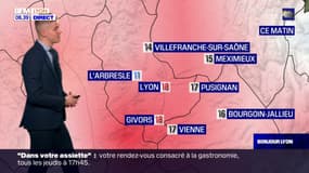 Un ciel nuageux attendu ce lundi, jusqu’à 24°C à Lyon