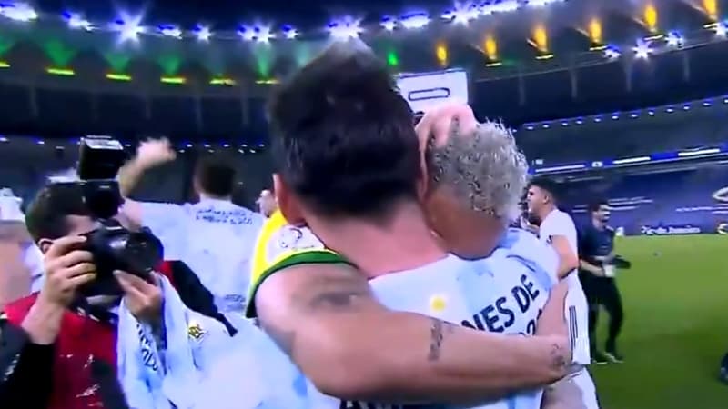 Copa America: la belle image de Neymar consolé par Messi après la défaite du Brésil