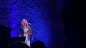 La chanteuse de jazz sud-coréenne Youn Sun Nah aux Nuits de la Citadelle à Sisteron, le 30 juillet 2024.