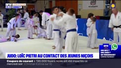 Judo: Loïc Pietri au contact des jeunes Niçois