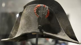Un chapeau de Napoléon, exposé au mémorial de Waterloo 1815 à Braine-L'Alleud, le 4 mai 2021 (Photo d'illustration) 
