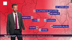 Météo Rhône: un temps lumineux ce mercredi, 25°C à Lyon et 27°C à Villefranche-sur-Saône