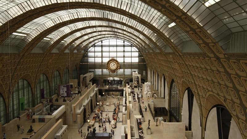 Vue du musée d'Orsay, à Paris. Un an après le lancement d'Art Project, une plate-forme internet qui vise à faire découvrir une sélection d'oeuvres d'art numérisées en très haute résolution, Google met en ligne ce mardi une nouvelle version de ce site avec