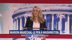 "C’est un honneur d’ajouter ma voix à celle des patriotes américains", lance Marion Maréchal-Le Pen  