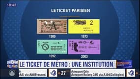 Le ticket de métro parisien, une histoire qui date de 1900