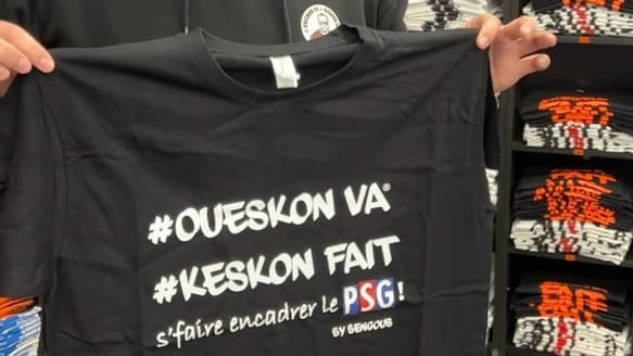 Le t-shirt le plus venud dans la boutique de Bengous