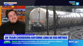 Cherbourg-Bayonne: un train long de 550 mètres circulera le 10 décembre