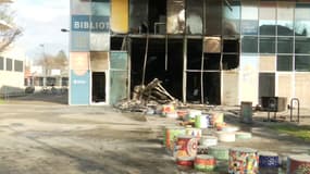 Une bibliothèque a été volontairement incendiée à Grenoble