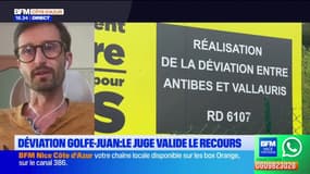 Le recours contre la déviation Golfe-Juan jugée valide