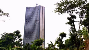 Le siège de la RTNC à Kinshasa.