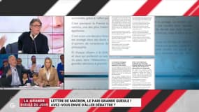 Lettre de Macron : "Pourquoi faire deux mois de débat ? Dans cette lettre, les réponses sont déjà dans les questions ! "