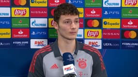 Benjamin Pavard au micro de RMC Sport
