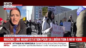 Une manifestation est en cours à New York pour demander la libération de l'ancien président du Venezuela Nicolas Maduro
