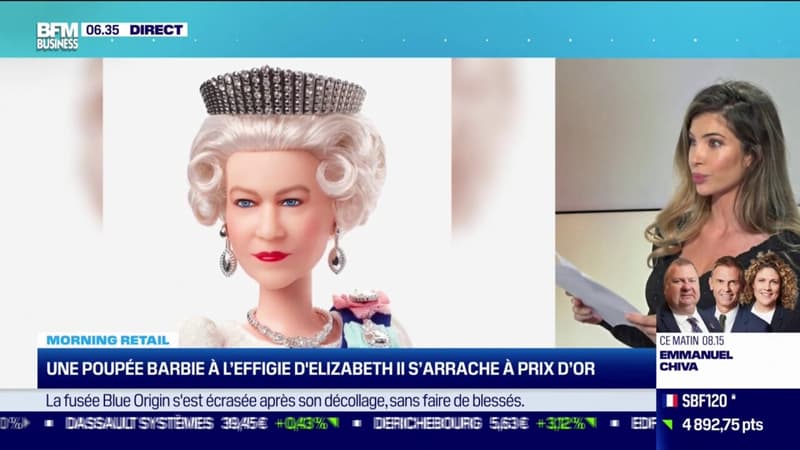 Une poupée Barbie à l'effigie d'Elizabeth s'arrache à prix d'or: