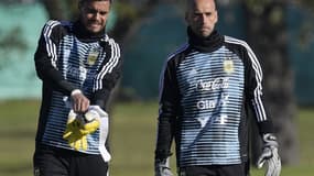 Sergio Romero - Willy Caballero