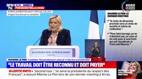 Marine Le Pen: "Peuple de France, l'heure est venue de te lever"