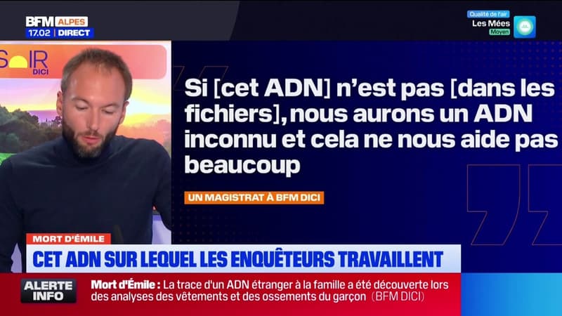 Regarder la vidéo Mort d'Émile: cet ADN sur lequel les enquêteurs travaillent