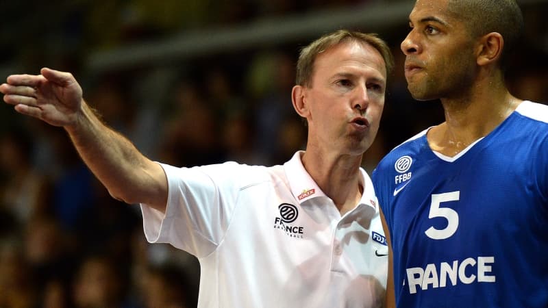 Vincent Collet et Nicolas Batum