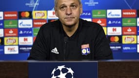Bruno Genesio et l'OL s'apprêtent à accueillir le Barça
