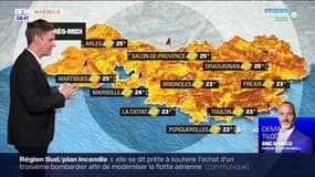 Météo Bouches-du-Rhône: journée ensoleillée avec un ciel légèrement voilé