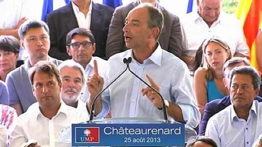 Le président de l'UMP Jean-François Copé, dimanche à Châteaurenard