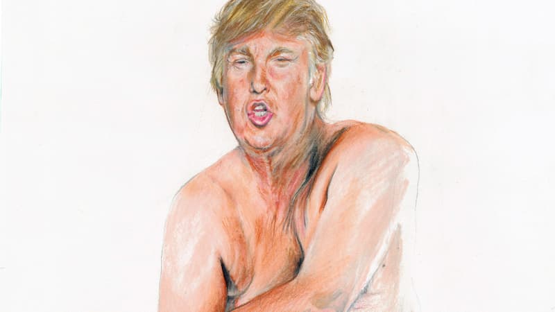 Le portrait de Donald Trump fait polémique