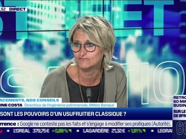 Catherine Costa (Milleis Banque) : Quels sont les pouvoirs d'un usufruitier classique ? - 07/06
