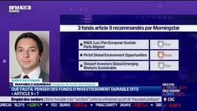 Idée de fonds : Que faut-il penser des fonds d'investissement durable dit "article 9" ? - 03/02