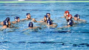 L'équipe de water-polo du CN Marseille en 2018