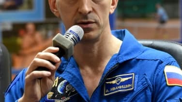 Anatoli Ivanichine le 6 juillet 2016 à Baïkonour au Kazakhstan Anatoli Ivanichine le 6 juillet 2016 à Baïkonour au Kazakhstan