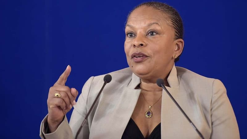 Christiane Taubira, le 22 avril 2015.