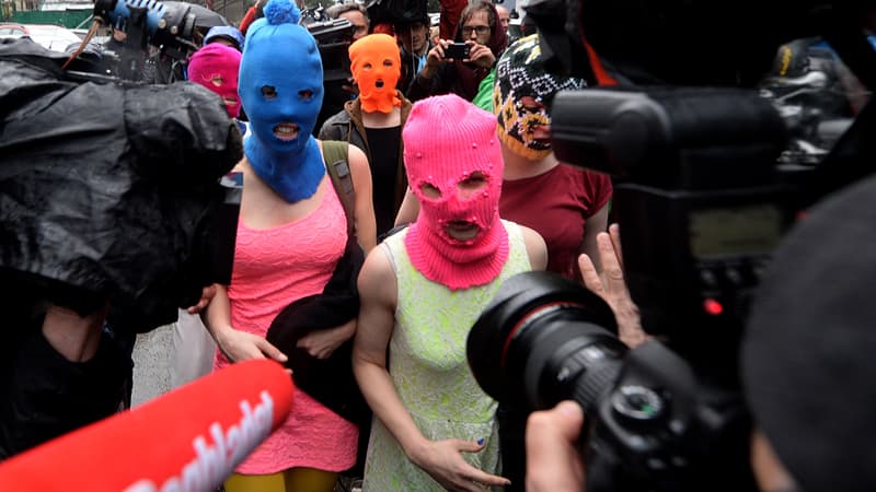 Les Pussy Riot en 2014