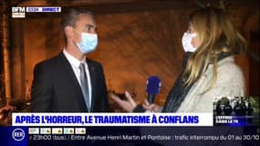 Conflans-Sainte-Honorine: "Ce qui prévaut, c'est le choc des habitants", explique le maire Laurent Brosse