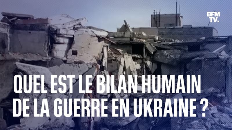 Un an de guerre en Ukraine: et combien de morts et de réfugiés?