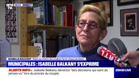 Pour Isabelle Balkany, cette peine d'inéligibilité "est une réelle confiscation du suffrage universel"