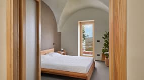 Vue d'une chambre de la maison de Sambuca. 