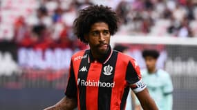 Le Brésilien Dante lors d'un match de Nice, le 13 septembre 2025